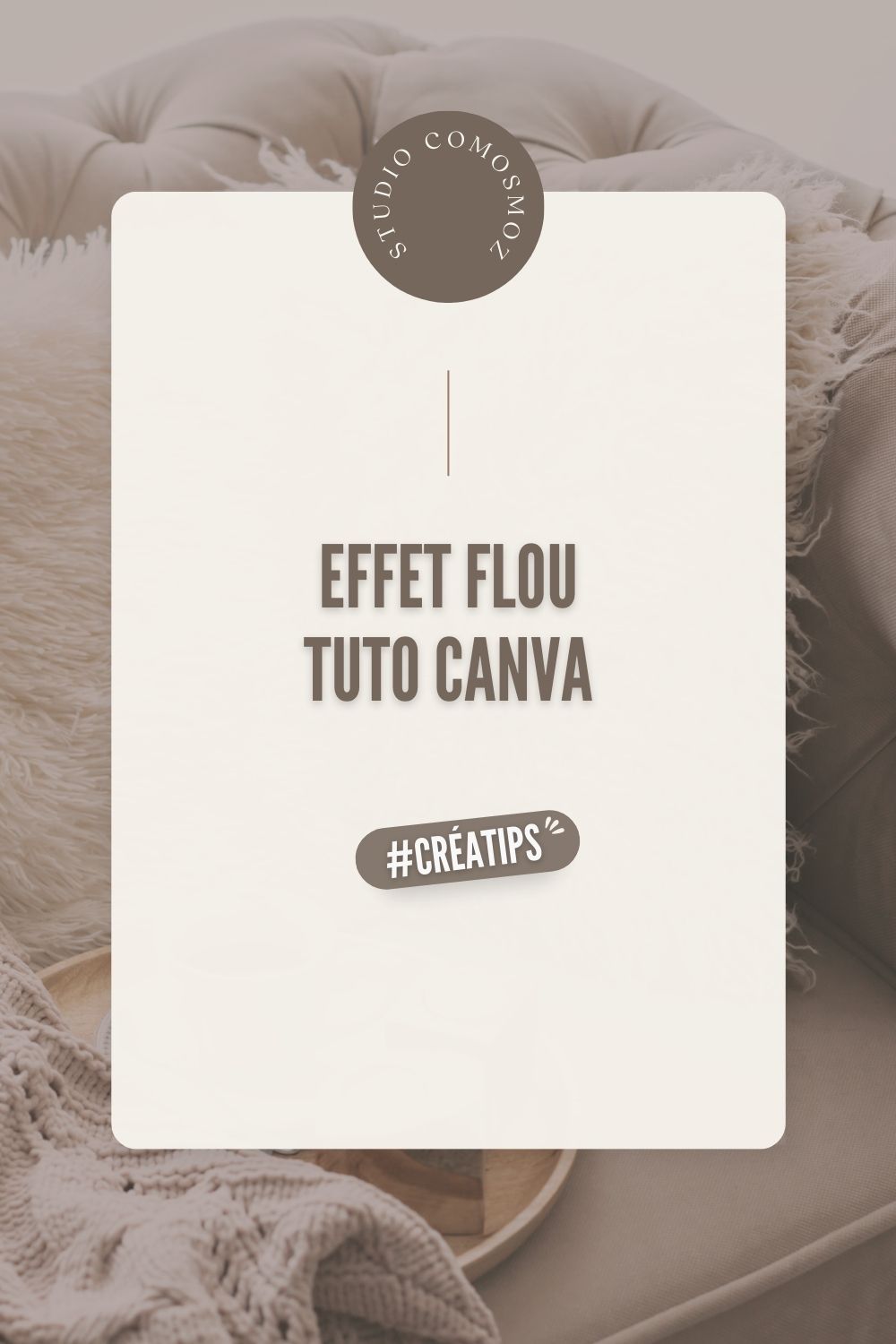 Tuto l’effet flou sur Canva