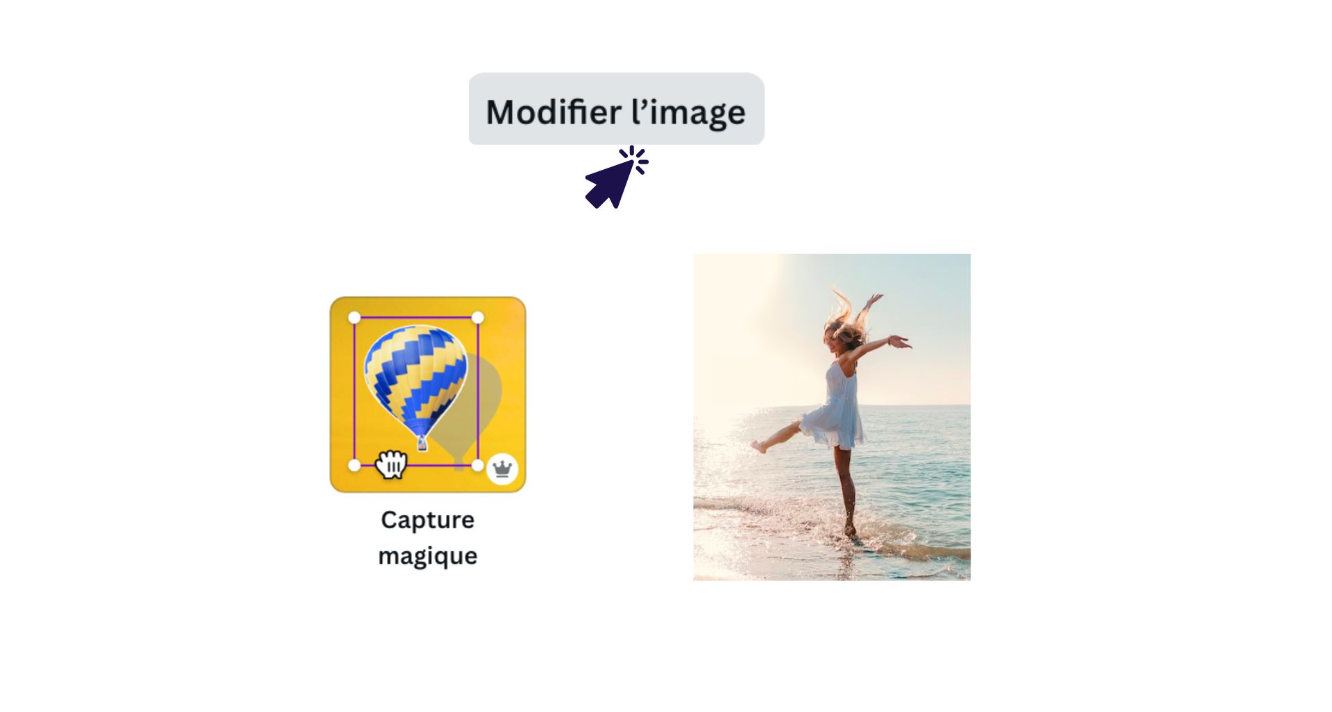 Tuto outil capture magique de Canva